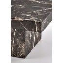 Стол журнальный HALMAR MONOLIT черный мрамор